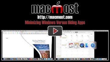 Minimizing Windows Versus Hiding Apps (#1066)