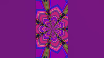 Psychedelic Rainbow Endless Tunnel