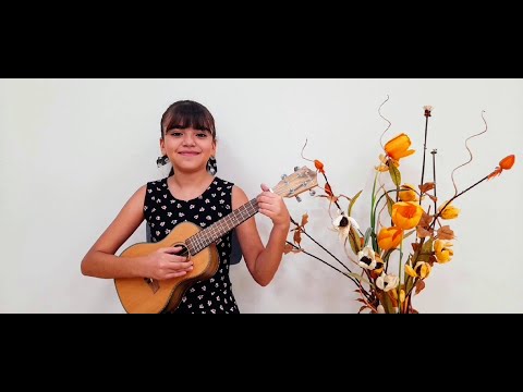 Mía Jazmín - Quiero Cantar Una Linda Canción (Cover con Ukelele)