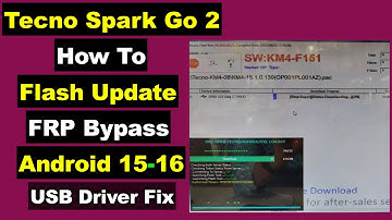 How To Flash Tecno Spark Go 2 | Tecno Spark Go 2 FRP Bypass 2026 Android 15 | Add Google Account Fix