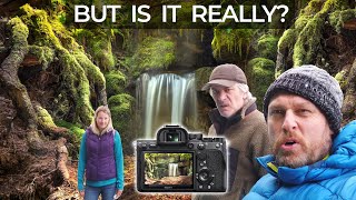 Photographing The Smallest Waterfall In The World?