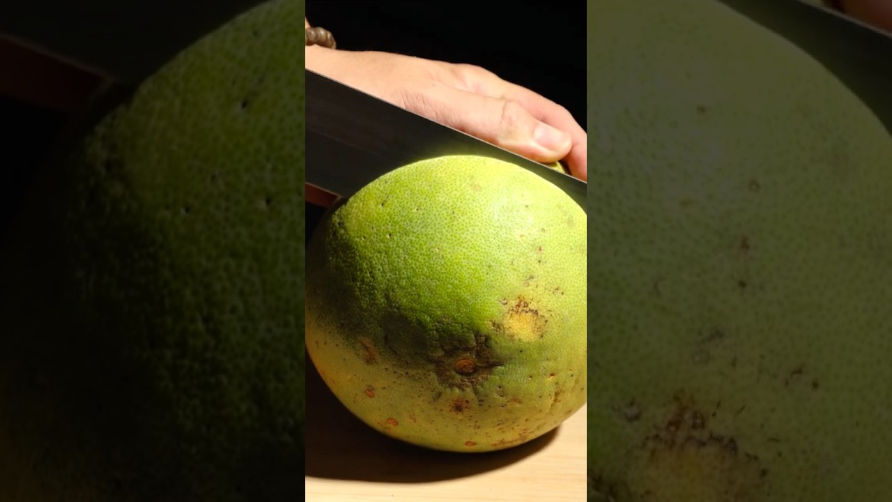 Satisfying Grapefruit Cutting ASMR 