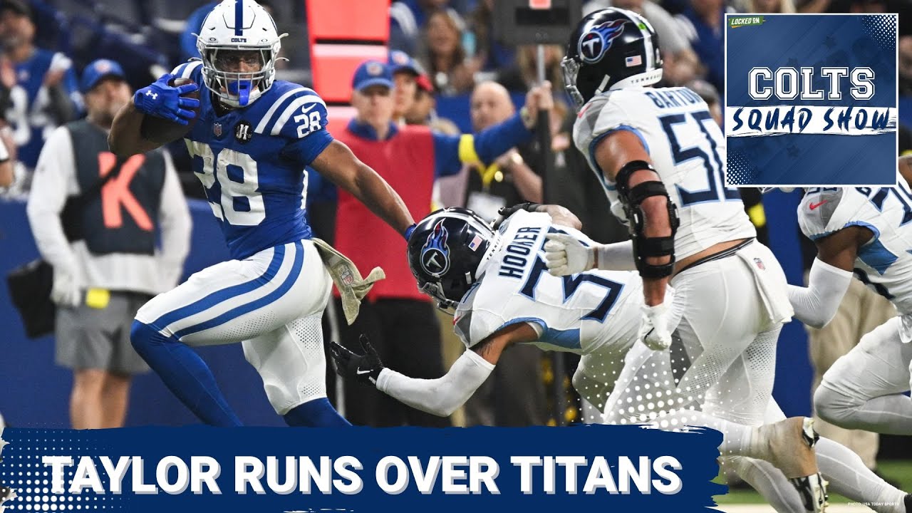 COLTS SQUAD SHOW: Jonathan Taylor RUNS OVER Titans | Colts Shake Off Rusty First Half in Easy Win