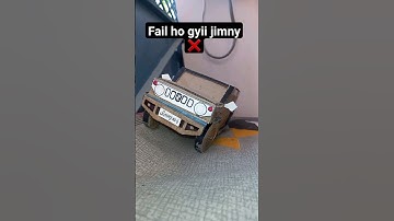 Suzuki jimny ❌️ Fail Ho gyii Thar 4X4 😱🔥 || Jimny Road Presence 🤭 || #shorts #shorts #gaming