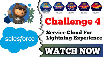 Service Cloud for Lightning Experience | Salesforce Trailhead | Quiz Solution