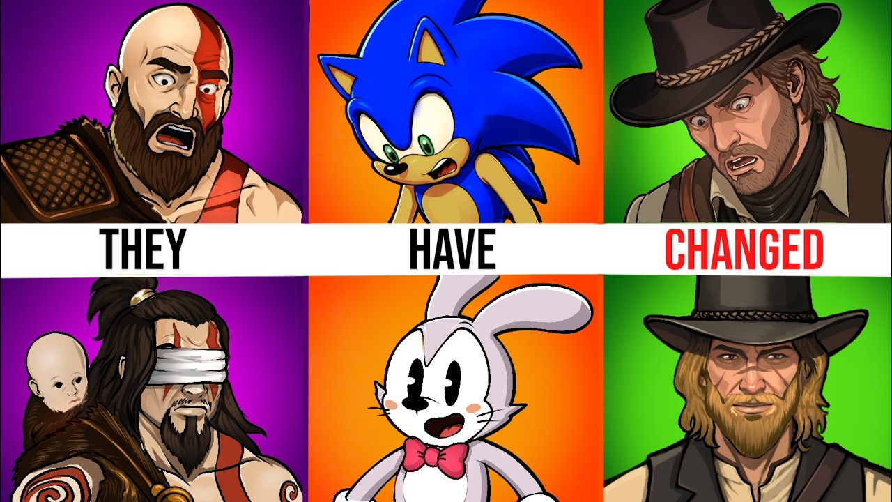 Gaming Characters That Almost Looked COMPLETELY Different