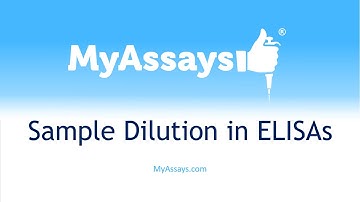 Sample Dilution in ELISA