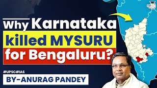 How Karnataka outpaced Mysuru in terms of overall growth for Bengaluru | UPSC GS 3 | StudyIQ IAS
