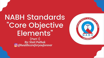 NABH Standards Core Objective Elements-(2023)