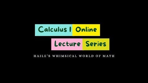 Lesson 3: Evaluating Limits Algebraically