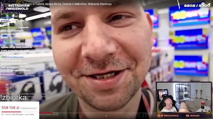 DZINOLD OGLĄDA ZAKUPY W GALERII DAWIDA JASPERA
