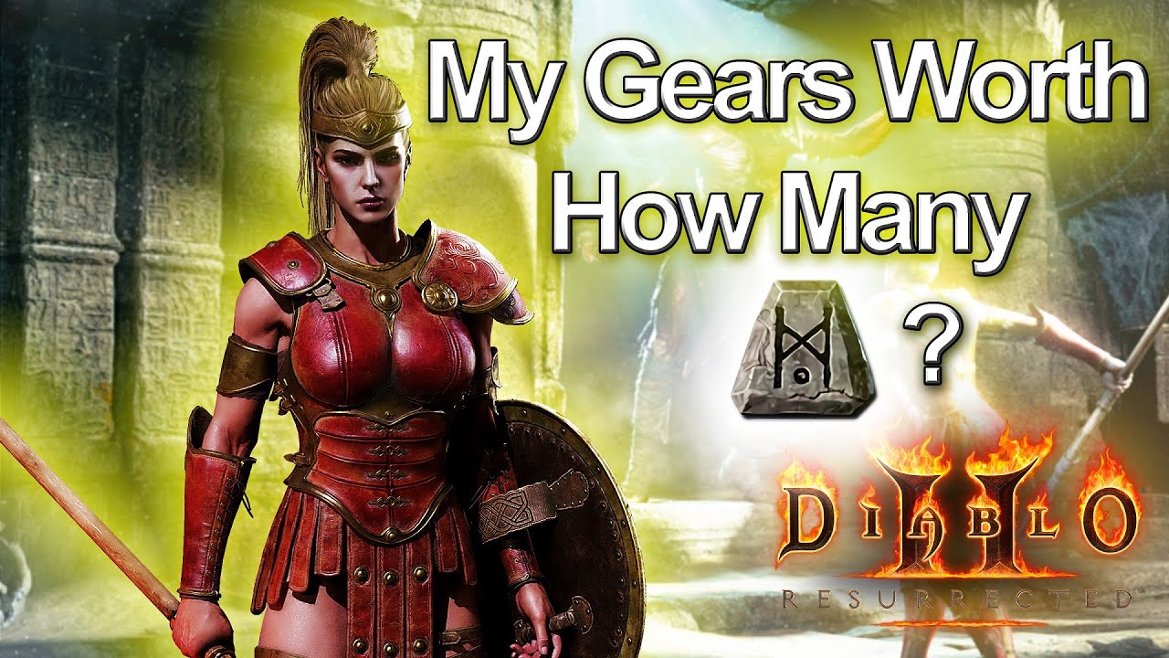 Checking How Many JAH My Javazon's Gears Worth in Total (Diablo 2