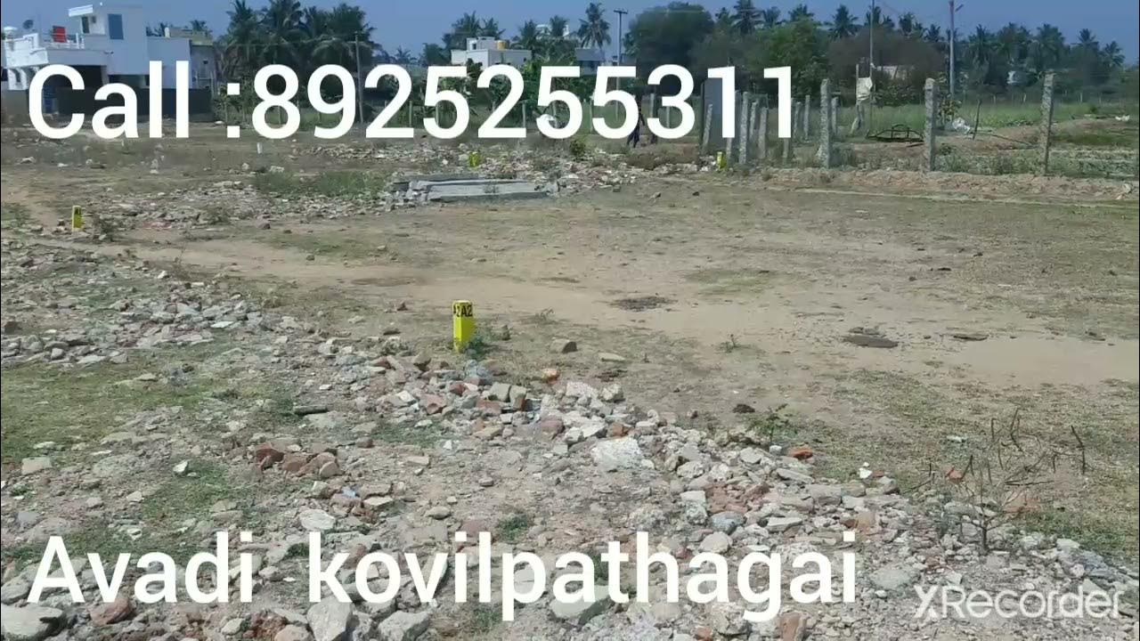 avadi kovilpathagai land YouTube