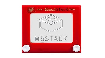 Etch a sketch With M5Stack Faces Encoder