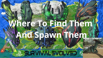 Every Artifact Coordinates And How To Spawn! Ark The Island