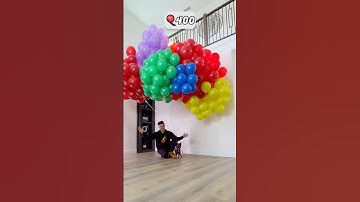 How Many Balloons to Make a Dog Fly? 🎈