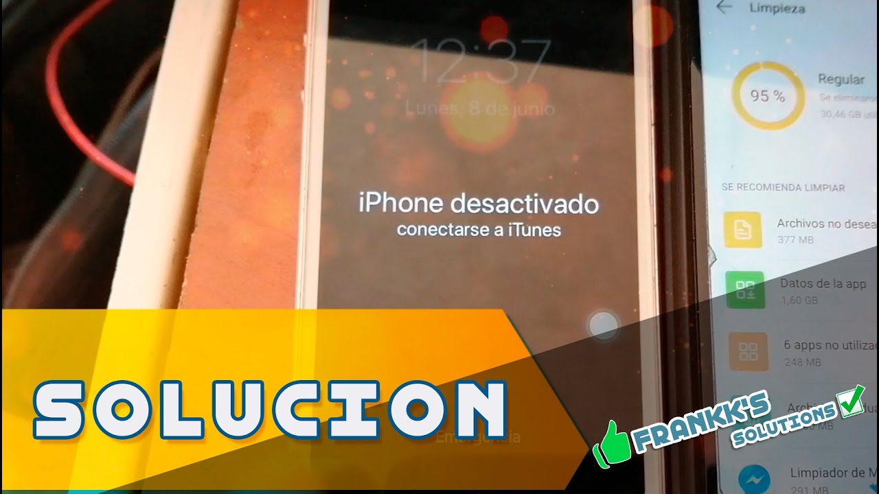 Iphone Está Desactivado Conectarse A Itunes