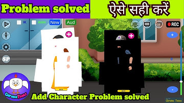 chroma toons add character problem solved | chroma toons me character problem kaise solve kare