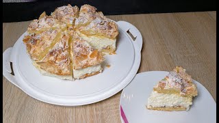 Zitronen-Baiser-Torte