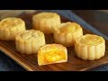 [Eng Sub] Custard Mooncake with running egg yolk filling 今年中秋，我翻了这款月饼的牌儿  *4K【曼食慢语】