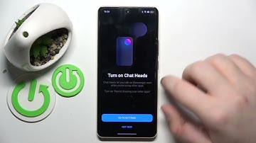 How to Access a Chat via Click on a Bubble on Realme 12 - Enable Messenger Chat Heads
