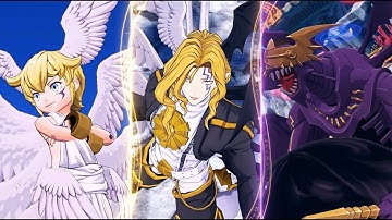 Lucemon Evolution, Special Skills & Win Screen - Digimon Story: Time Stranger