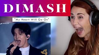 Dimash Kudaibergen "My Heart Will Go On" REACTION & ANALYSIS by Vocal Coach/Opera Singer