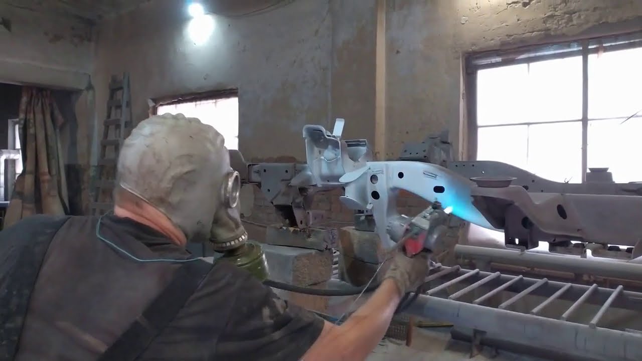 Пескоструйная очистка.Цинкование.Обработка внутри рамы.89858388817 ...
