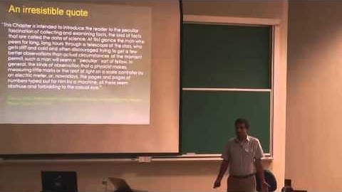 Overview of Experimental Physics (Pre-lab session 1)