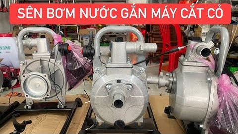 Sên bơm nước xách tay gắn máy cắt cỏ ống 27 chất liệu nhôm & đầy đủ đồ. Bao ship tận nhà @senbomnuoc