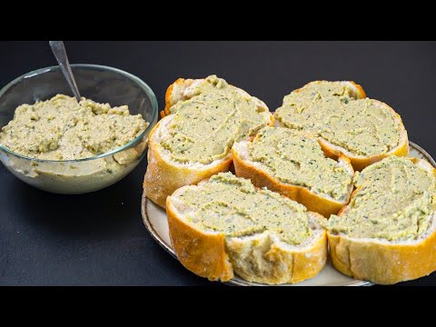 Delicious spread on ZABACHKA bread! For breakfast, lunch and dinner in 15 minutes!