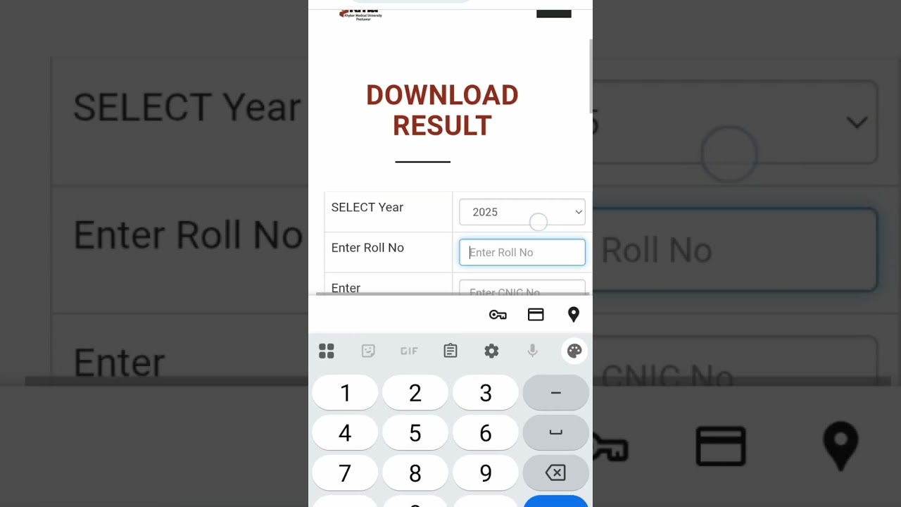 KP MDCAT result 2025 / How to download KP MDCAT result 2025