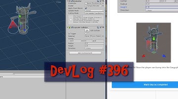 [Blender 2.80] Enchanted Lands Devlog #396 - John Lemon Pt 40 - Garg-colliders