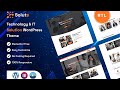 Technology &amp; IT Solutions Wordpress Theme