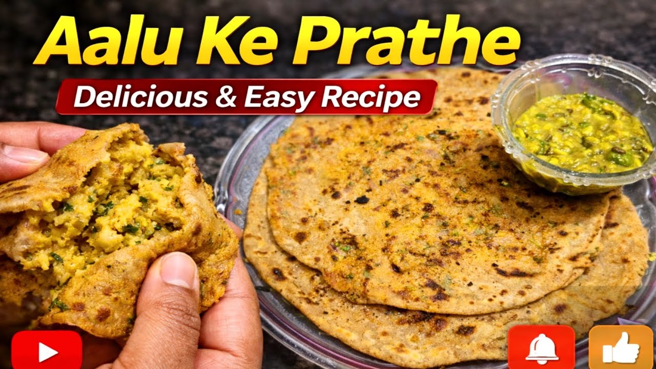 “Aalu Ke Prathe Recipe | Ghar Jaisa Swad, Soft & Crispy Paratha Sirf 10 Minute Mein”