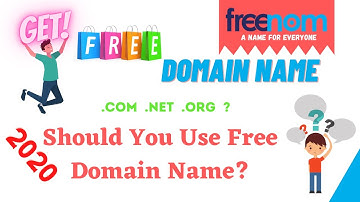 How to get a free domain name for website for lifetime | Freenom