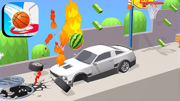 Bounce Dunk ​- All Levels Gameplay Android,ios (Part 182)