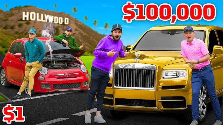 $1 vs $100,000 Golf Road Trip