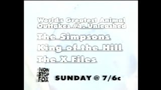 2/12/ 1997 Fox Commercials Ads Promos WGHP Fox 8 North Carolina VHS