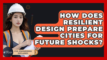 How Does Resilient Design Prepare Cities For Future Shocks? - Civil Engineering Explained