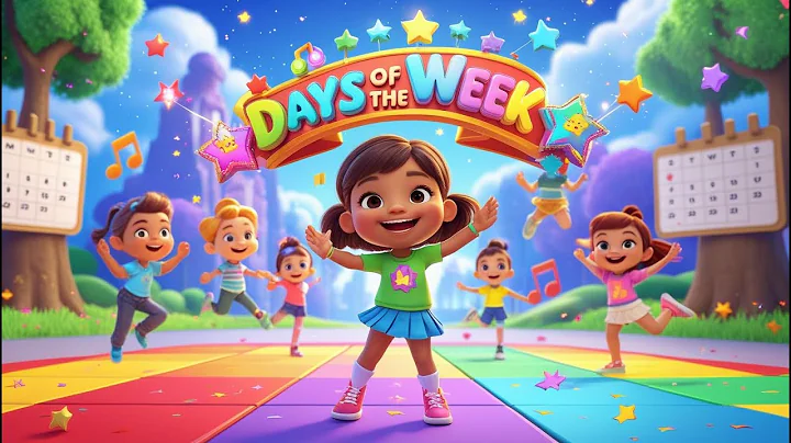 DAYS OF THE WEEK DANCE | NURSERY RHYMES FOR TODDLERS | NURSERY RHYMES | @rhymenshine1