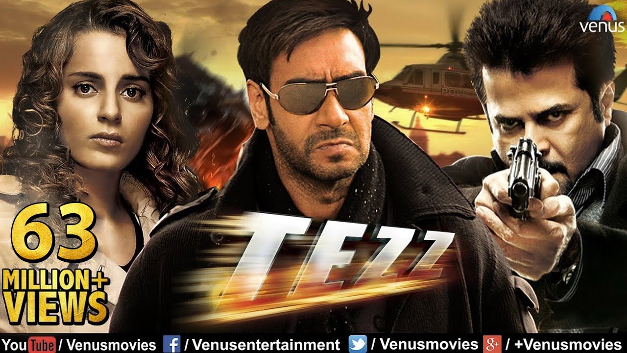 Tezz HD  Full Hindi Movie  Ajay Devgan Full Movies  Latest Bollywood Movies   ENGLISH SUBTITLE