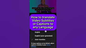 Video Subtitle Translator #shorts