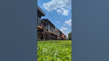 Illinois Central 1010 SD70 Deathstar trails on CN E251