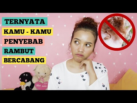  PENYEBAB  RAMBUT  KERITING  BERCABANG Selvi Amalia YouTube