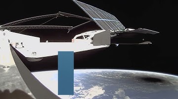 Solar Eclipse Visuals From Starlink Satellite On Orbit