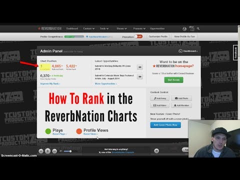 Reverbnation Rock Charts