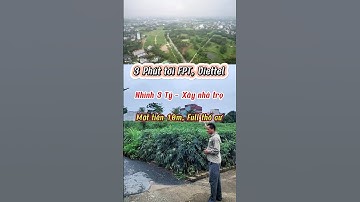 Sát nách Khu Công nghệ cao Hòa Lạc. Mặt Đường trục chính. BĐS Đất nền giá bán rẻ, Xung nhiều Nhà trọ