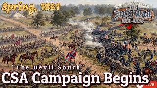 CSA Grand Tactician Civil War | "The Devil South"