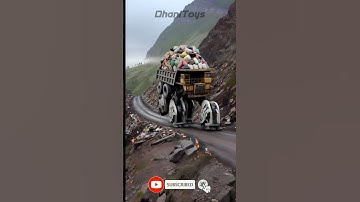 Garbage mining truck turns into a robot #robot #youtubeshorts #transformers #ai #aiart #animation